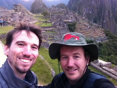 Michael Fabing at Machu Pichu